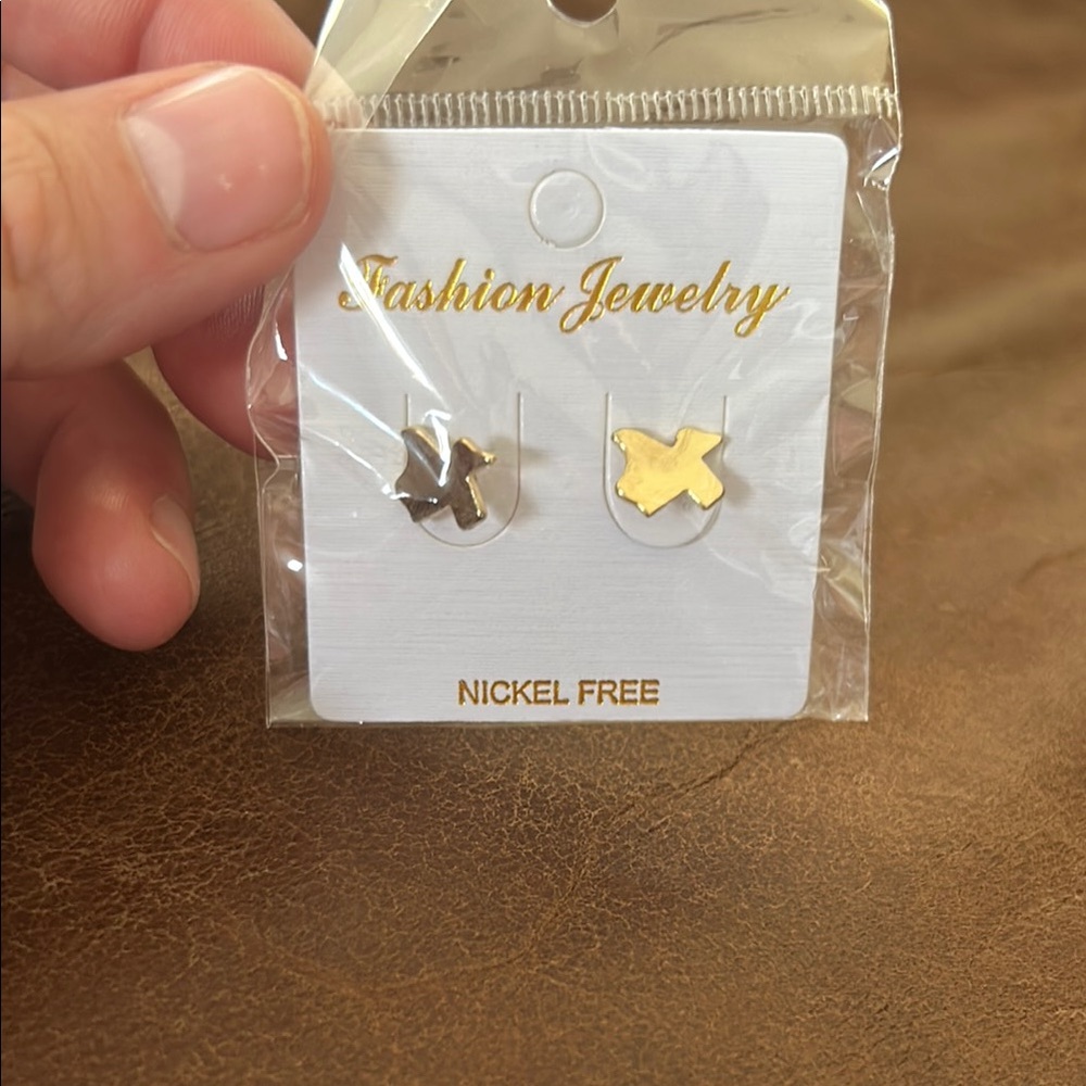 Gold Texas Earrings